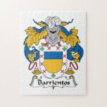 Barrientos Family Crest Jigsaw Puzzle<br><div class="desc">Barrientos Coat Of Arms</div>