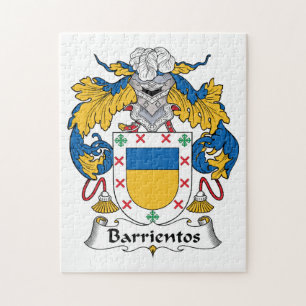 Barrientos Family Crest Jigsaw Puzzle