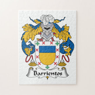 Barrientos Family Crest Jigsaw Puzzle