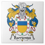 Barrientos Family Crest Tile<br><div class="desc">Barrientos Coat Of Arms</div>