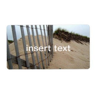 Barrière de plage de dune de sable
