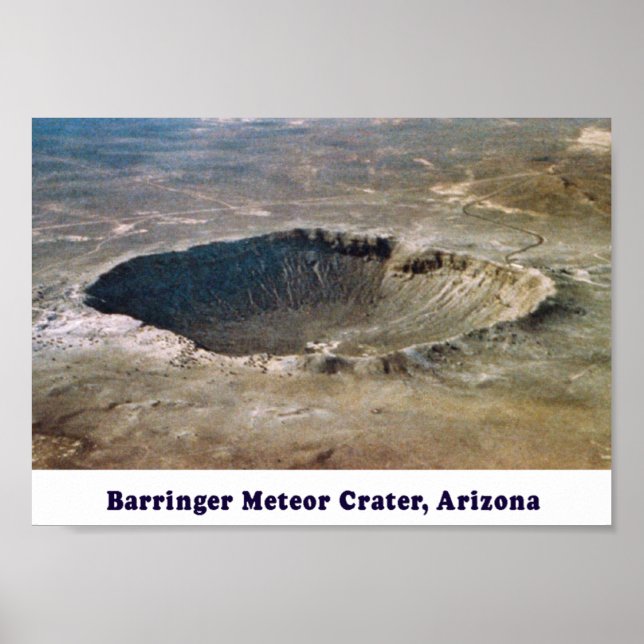 Barringer Meteor Crater Poster (Front)
