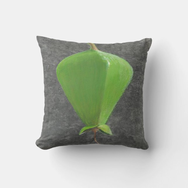 Barringtonia Acutangula Throw Pillow (Front)