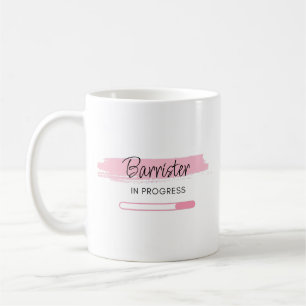 Barrister In Progress – Personalized Coffee Mug