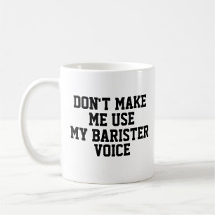 Barrister Personalized Coffee Mug