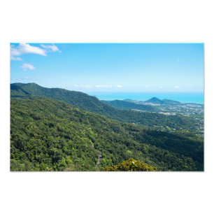 Barron Gorge Canopy and Coral Sea Photo Print