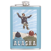Barrow, Alaska Blanket Toss Vintage Travel