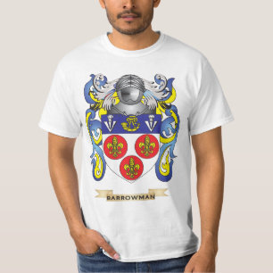 Barrowman Coat of Arms (Family Crest) T-Shirt