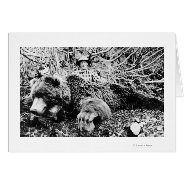 Barr's Bear de plus de 10 pieds de long, Alaska (Devant horizontal)