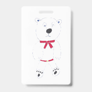 Barry Bear Identity Badge