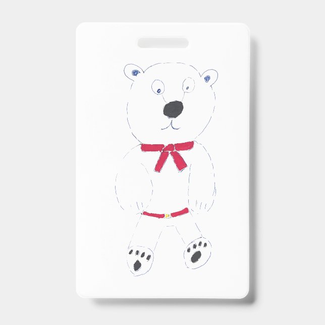 Barry Bear Identity Badge (Front)