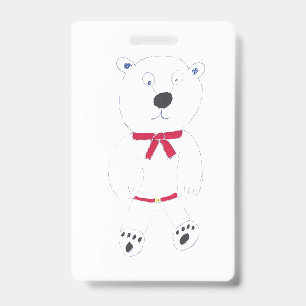 Barry Bear Identity Badge