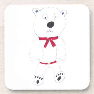 Barry Bear Square Coasters
