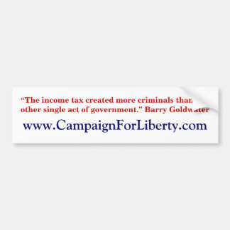 Barry Goldwater quote bumper sticker