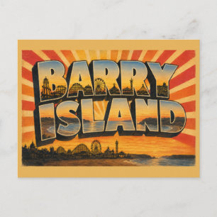 Barry Island Wales Vintage Travel Postcard