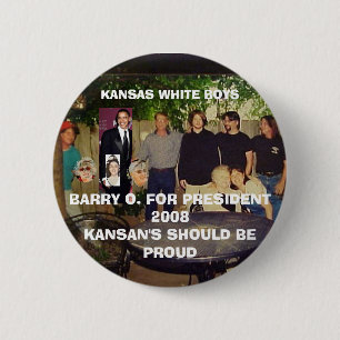 BARRY O. 2 INCH ROUND BUTTON