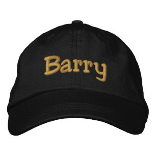 Barry Personalized Embroidered Baseball Cap / Hat