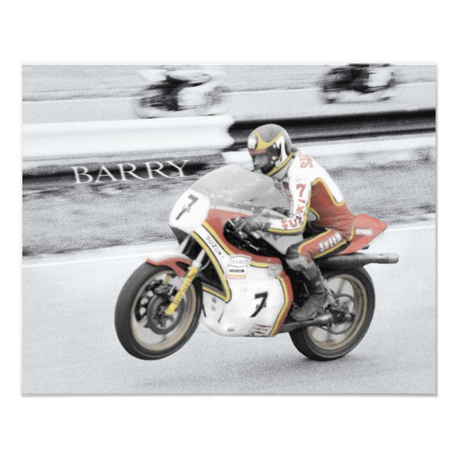 Barry Sheene Photo Print (Front)