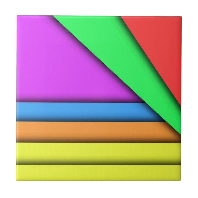 Bars of Colour Tile (Front)