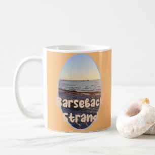 Barseback Strand, Sunset Beach, Suède Café Mug