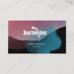 Bartender Business Card