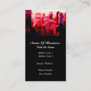 Bartender Business Card
