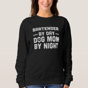 Bartender By Day Cat Mom By Night Sweatshirt