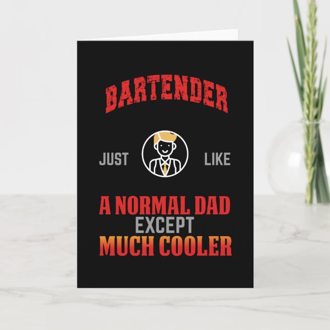 Bartender Card (Front)
