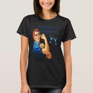 Bartender Employee Best Team Funny Woman T Mixolog T-Shirt