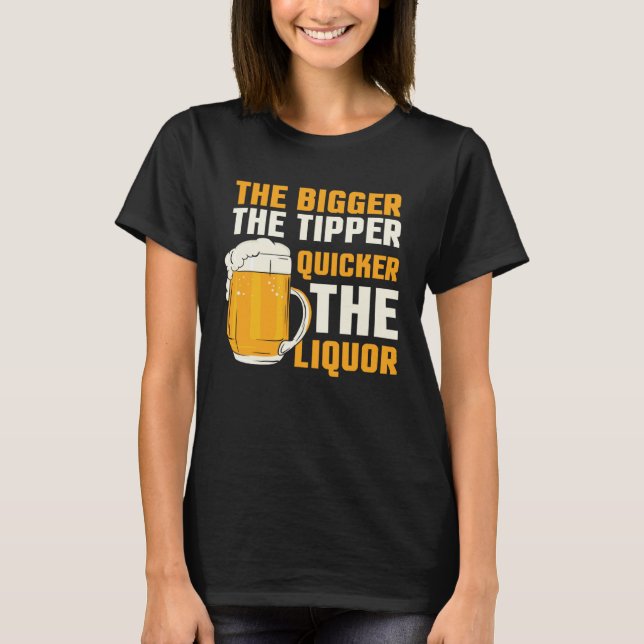 Bartender  for a Beer T-Shirt (Front)