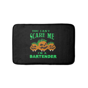 Bartender Halloween    Bath Mat