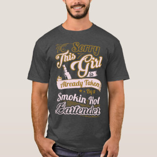 Bartender heart beat 2 T-Shirt