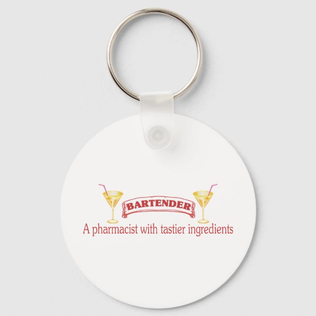Bartender Keychain (Front)