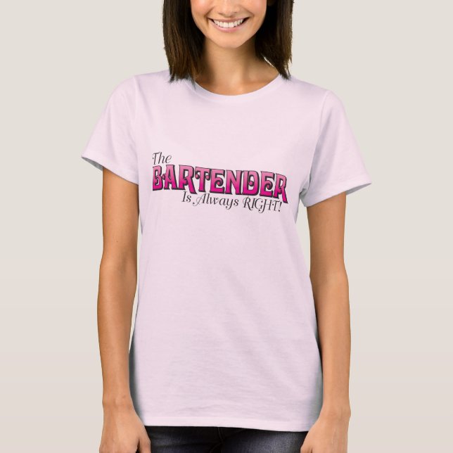 Bartender T-Shirt (Front)