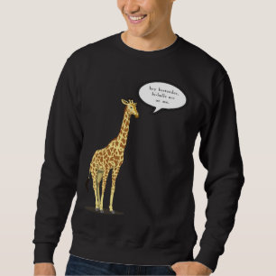 Bartender The Highballs Are On The Giraffe Sweatshirt