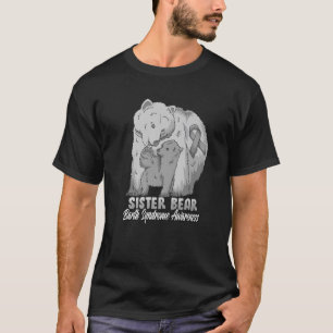 Barth Syndrome Child Awareness Mama Bear Support R T-Shirt