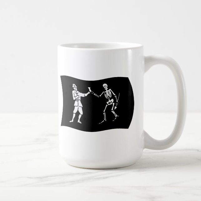 Bartholomew Roberts Flag Mug (Right)