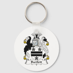 Bartlett Family Crest Keychain