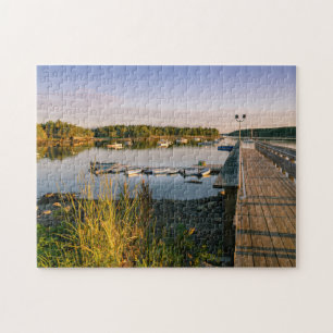 Bartletts Landing in Maine Jigsaw Puzzle