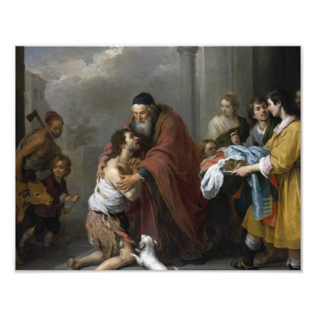 Bartolome Esteban Murillo-Return of the Prodigal Photo Print (Front)