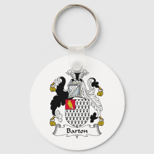 Barton Family Crest Keychain