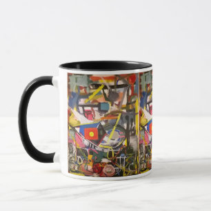 Barton Springs Abstract Jeff Hankamer Artjunkhaus Mug