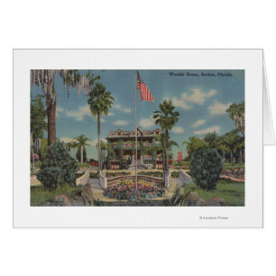 Bartow, Floride - Vue sur Wonder House et Garde