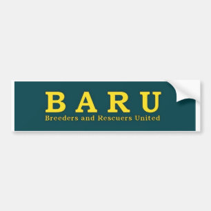 BARU Bumper Sticker