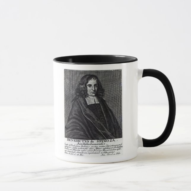 Baruch de Spinoza Mug (Right)