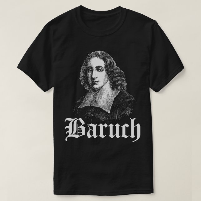 Baruch Spinoza  Medieval Portrait Pullover  (Design Front)
