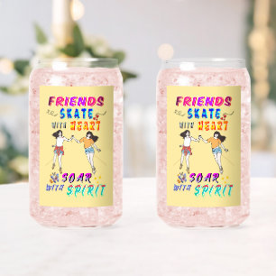 Barware pour amis Patiner avec cœur S'envoler avec
