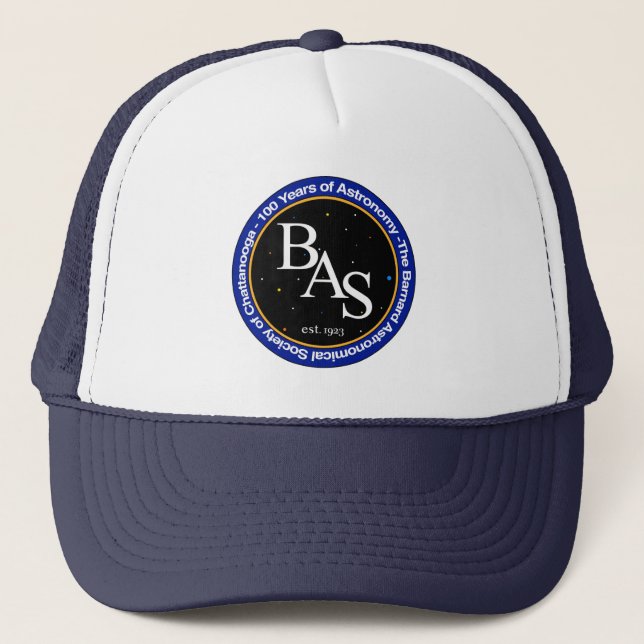 BAS 100 Year Logo Trucker Hat (Front)