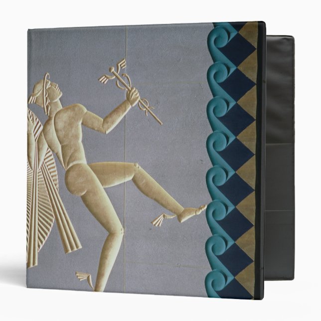 Bas-relief depicting Mercury Binder (Front/Inside)