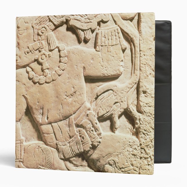 Bas relief of a warrior binder (Front/Inside)